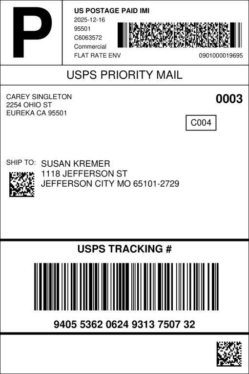 Delivery Proof 1